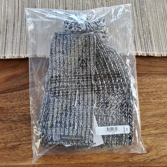 Rebecca Minkoff Marked Beanie & Armwarmer Set - Picture 2 of 3